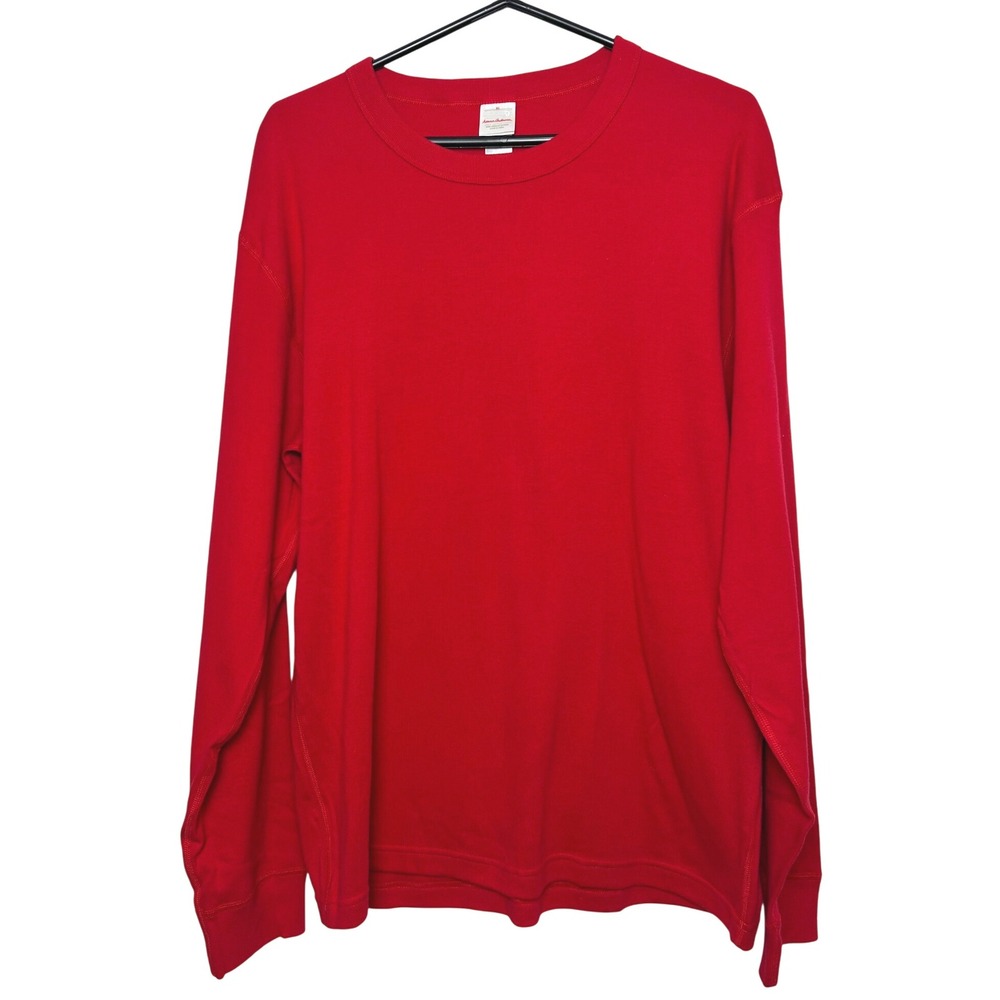 Hanna Andersson Organic Cotton Long Sleeve crewneck Red Size XL sustainable